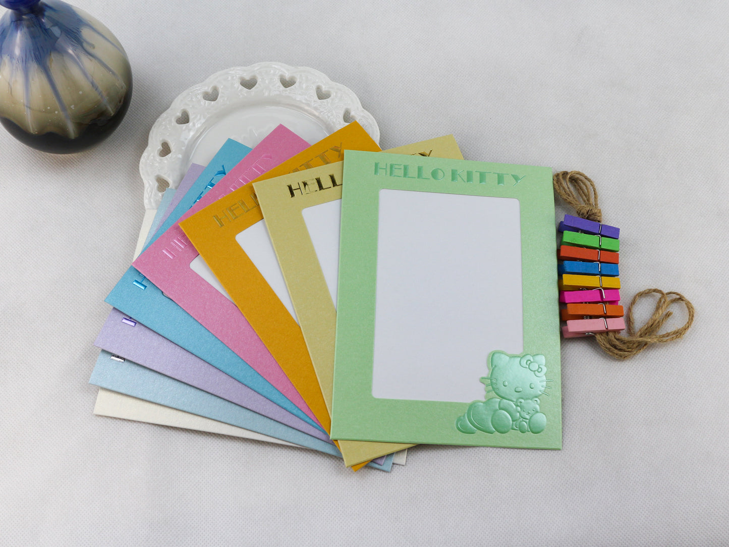 Hemp Rope Clip & Paper Photo Frame