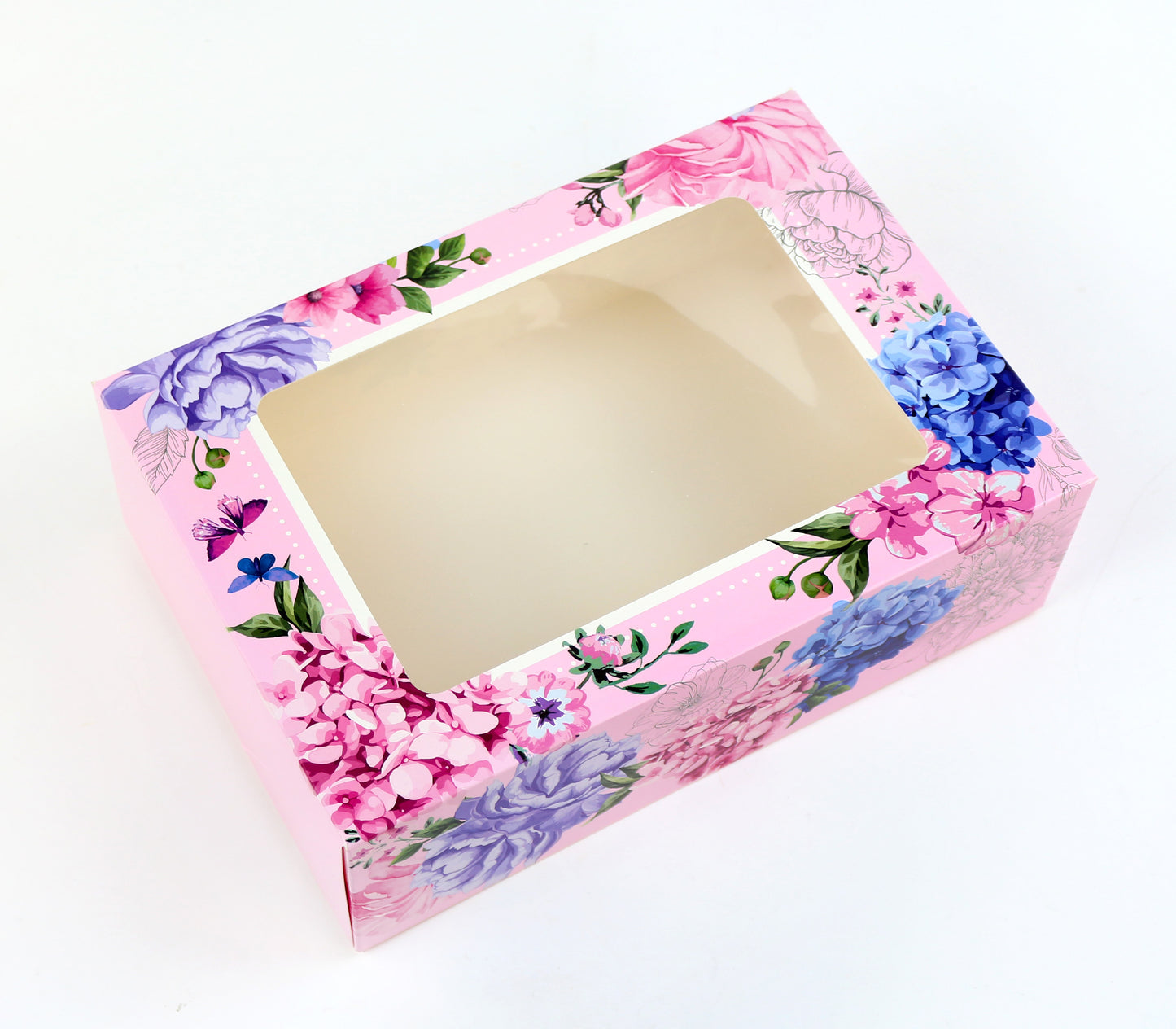 The Bouquet Cookie Box With Window
