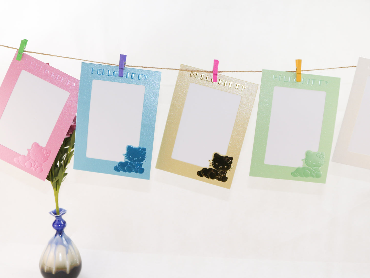 Hemp Rope Clip & Paper Photo Frame