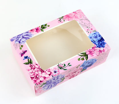 The Bouquet Cookie Box With Window