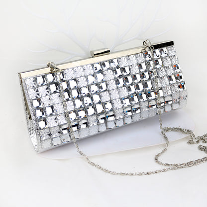 Crystal Diamond stylish clutch bag crossbody bag