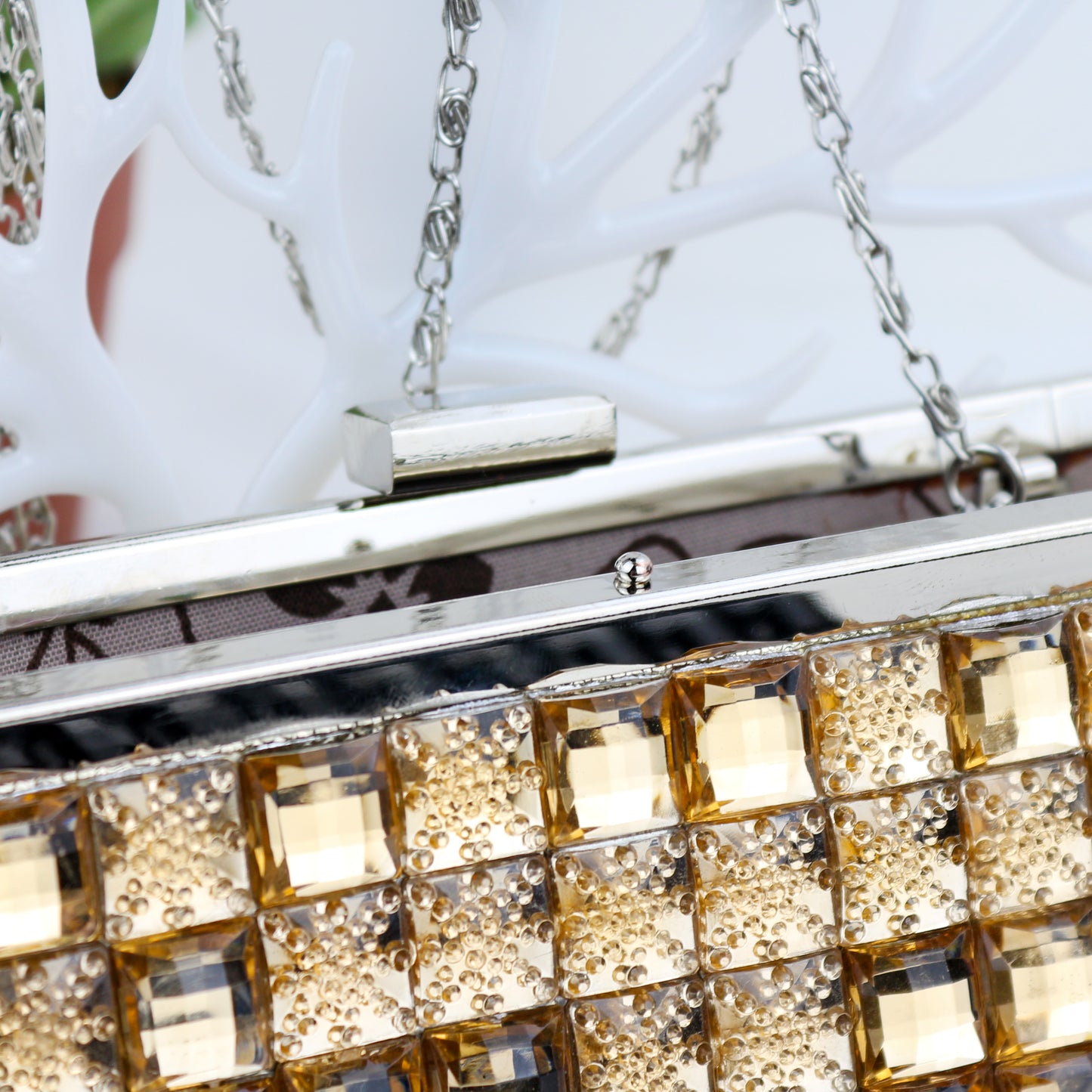 Crystal Diamond stylish clutch bag crossbody bag